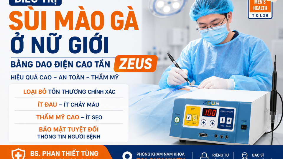Đốt Điện, Laser Hay Áp Lạnh – Phương Pháp Nào Trị Sùi Mào Gà Hiệu Quả Nhất?