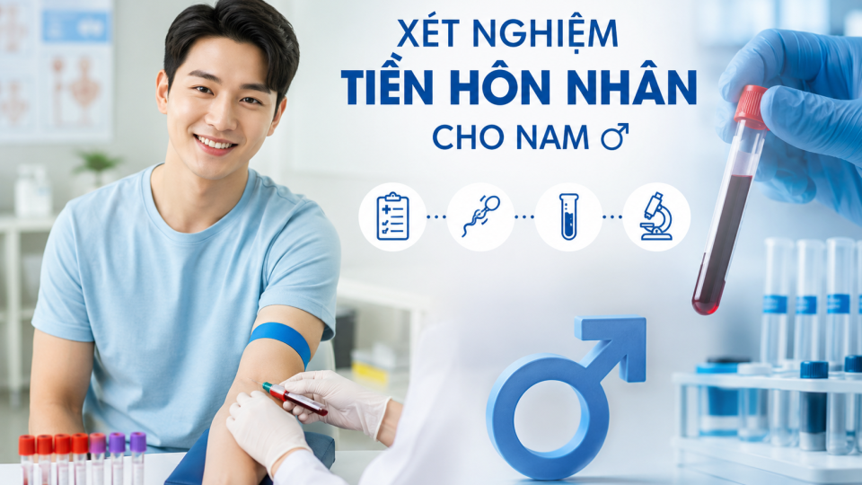 Gói xét nghiệm tiền hôn nhân cho Nam giới ở Quy Nhơn, Gia Lai