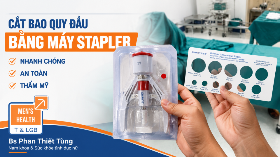 Phòng khám cắt bao quy đầu ở Quy Nhơn, Gia Lai: Chú trọng thẩm mỹ, ra về sau khoảng 30 phút