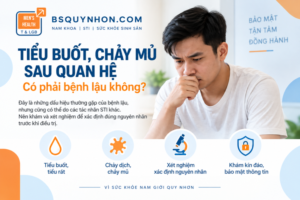 Địa chỉ chữa bệnh lậu ở Quy Nhơn