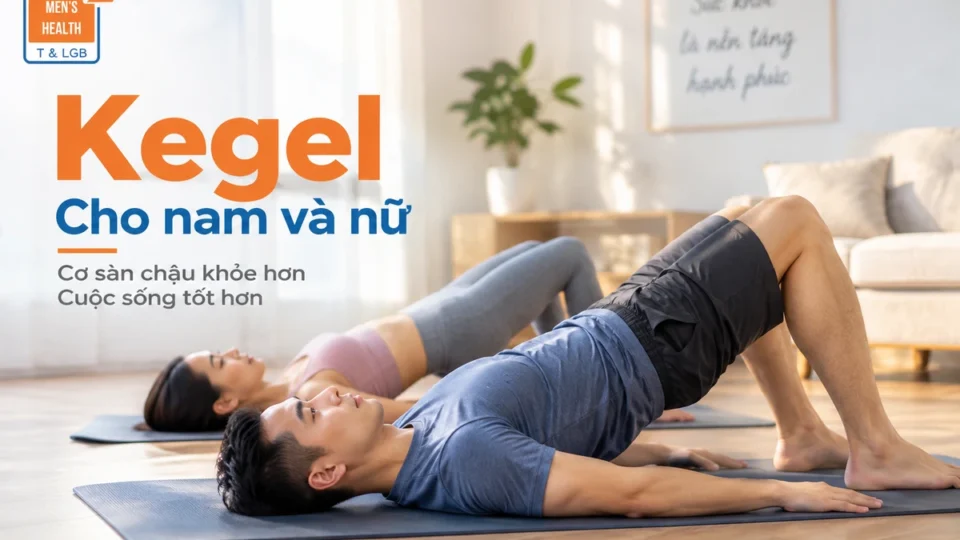 Tập Kegel đúng cách cho nam và nữ: Hướng dẫn bài tập cơ sàn chậu tại nhà