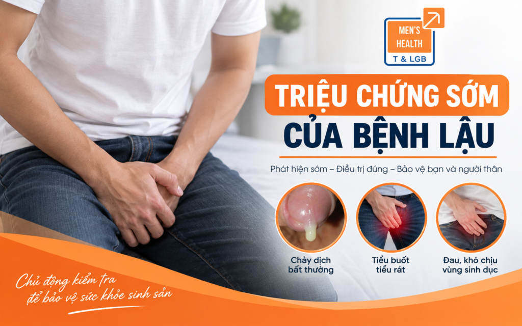 Triệu chứng sớm của bệnh lậu